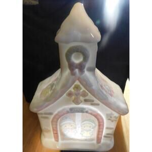 Precious Moments Vintage 1995 Chapel Night Light Missing Light